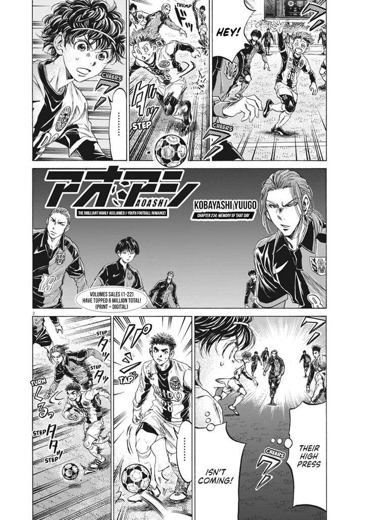 Ao Ashi, Chapter 234 image 02